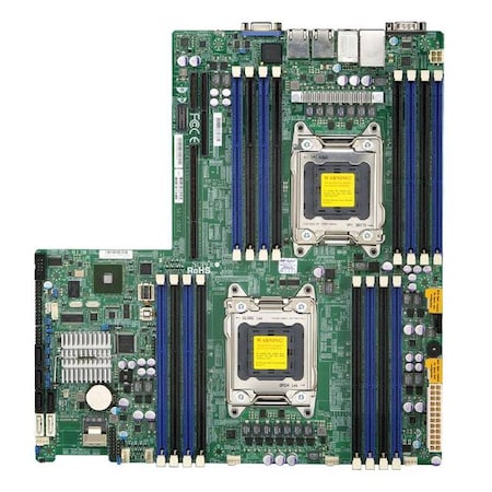 Supermicro X9DRW-IF-O Dual LGA2011 /Intel C602/DDR3/SATA3/V&2GbE/Proprietary WIO MBD-X9DRW-IF-O